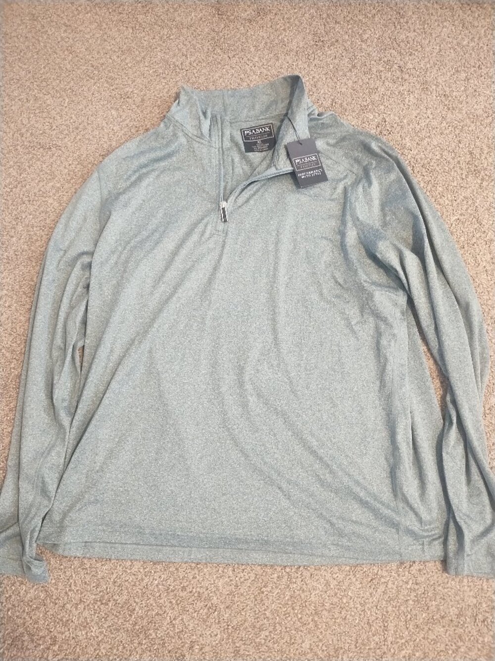 Jos A Bank Traveler Performance Quarter Zip XL